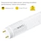 Nuwatt 4 FT LED T8 Tube Light T10 T12 Hybrid Type A+B 4000K Cool White 18W High Brightness 2200LM 30PK NW-T8F-4-18W-40K-30P - alternate 2